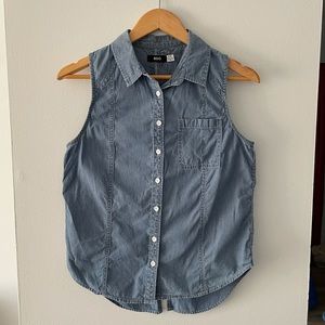 Chambray button up shirt